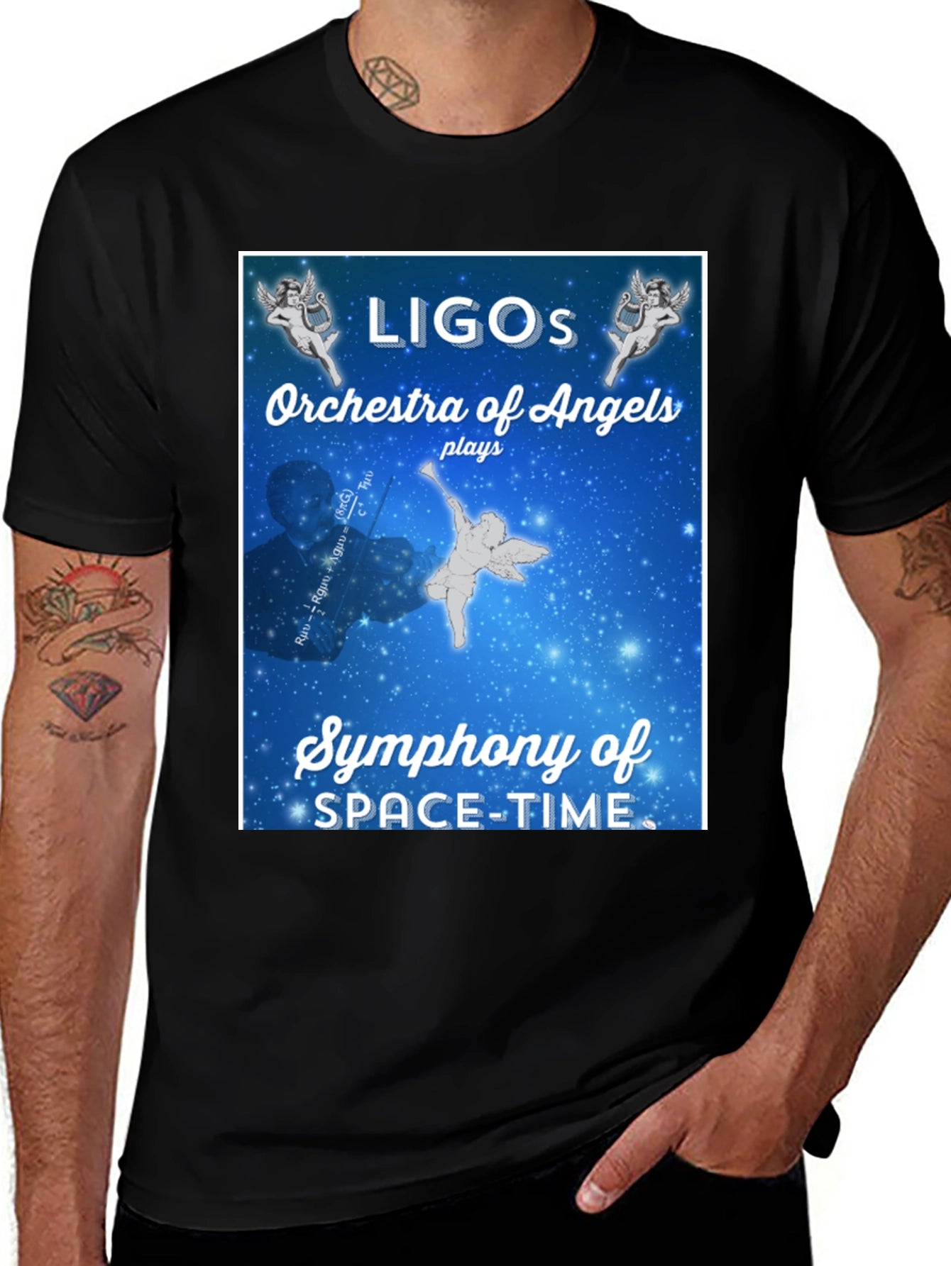LIGOS Orchestra of Angels Graphic Tee