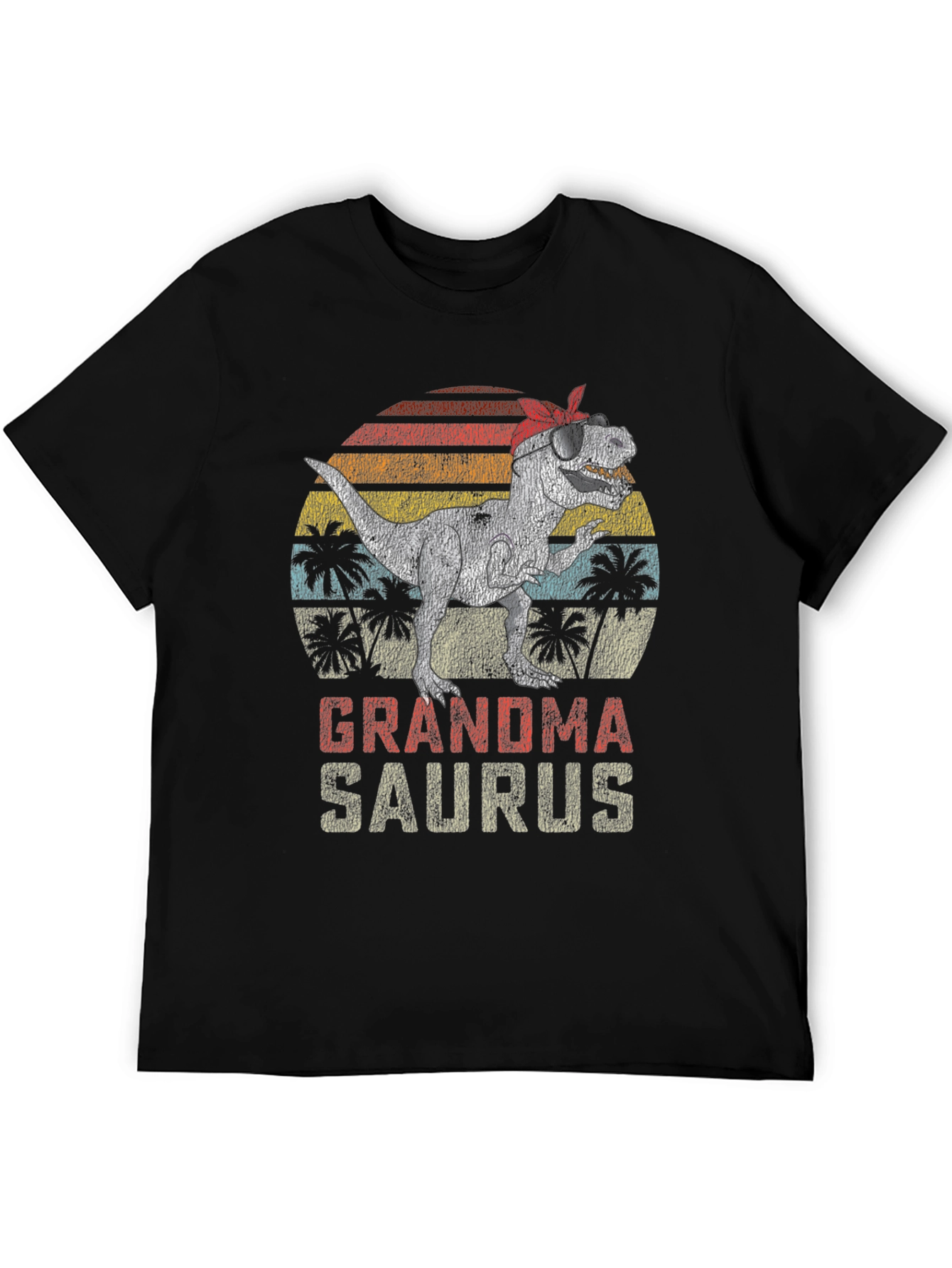 Grandmasaurus T-Shirt - Cool Dinosaur Graphic Tee