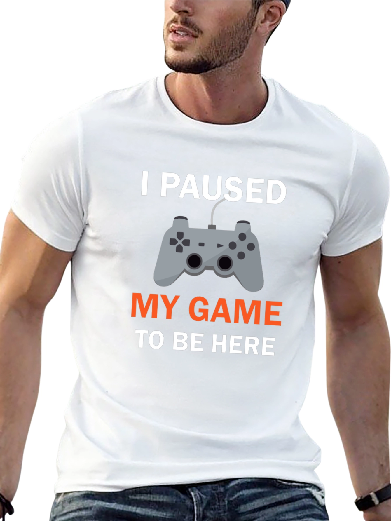 I Paused My Game T-Shirt - Gamer Apparel