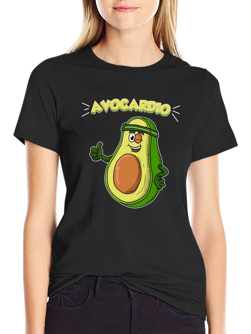 AvoCardio Avocado Fitness T-Shirt - Workout Motivation