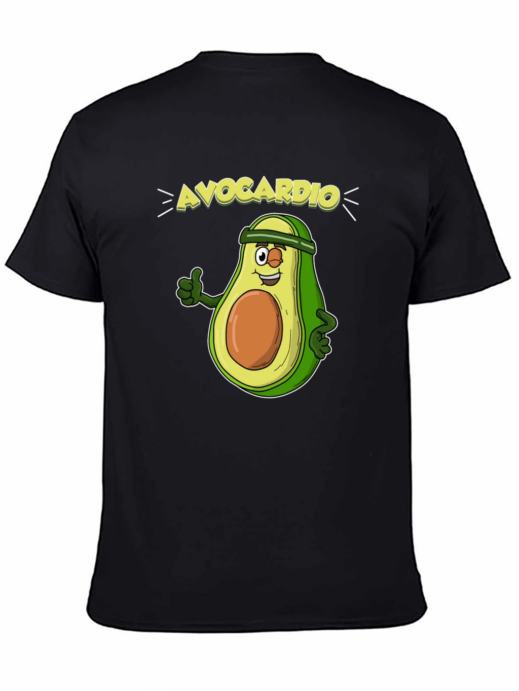 AvoCardio Avocado Fitness T-Shirt - Workout Motivation