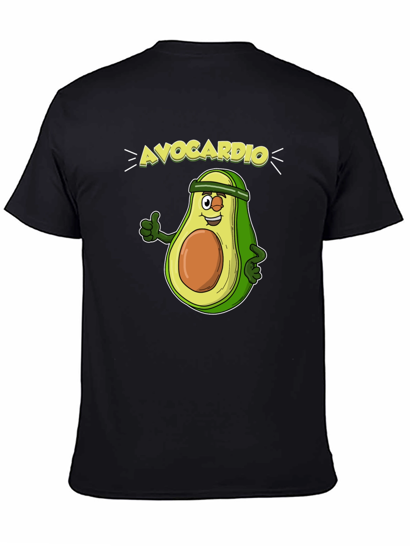 AvoCardio Avocado Fitness T-Shirt - Workout Motivation