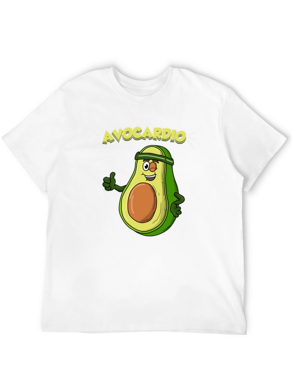 AvoCardio Avocado Fitness T-Shirt - Workout Motivation