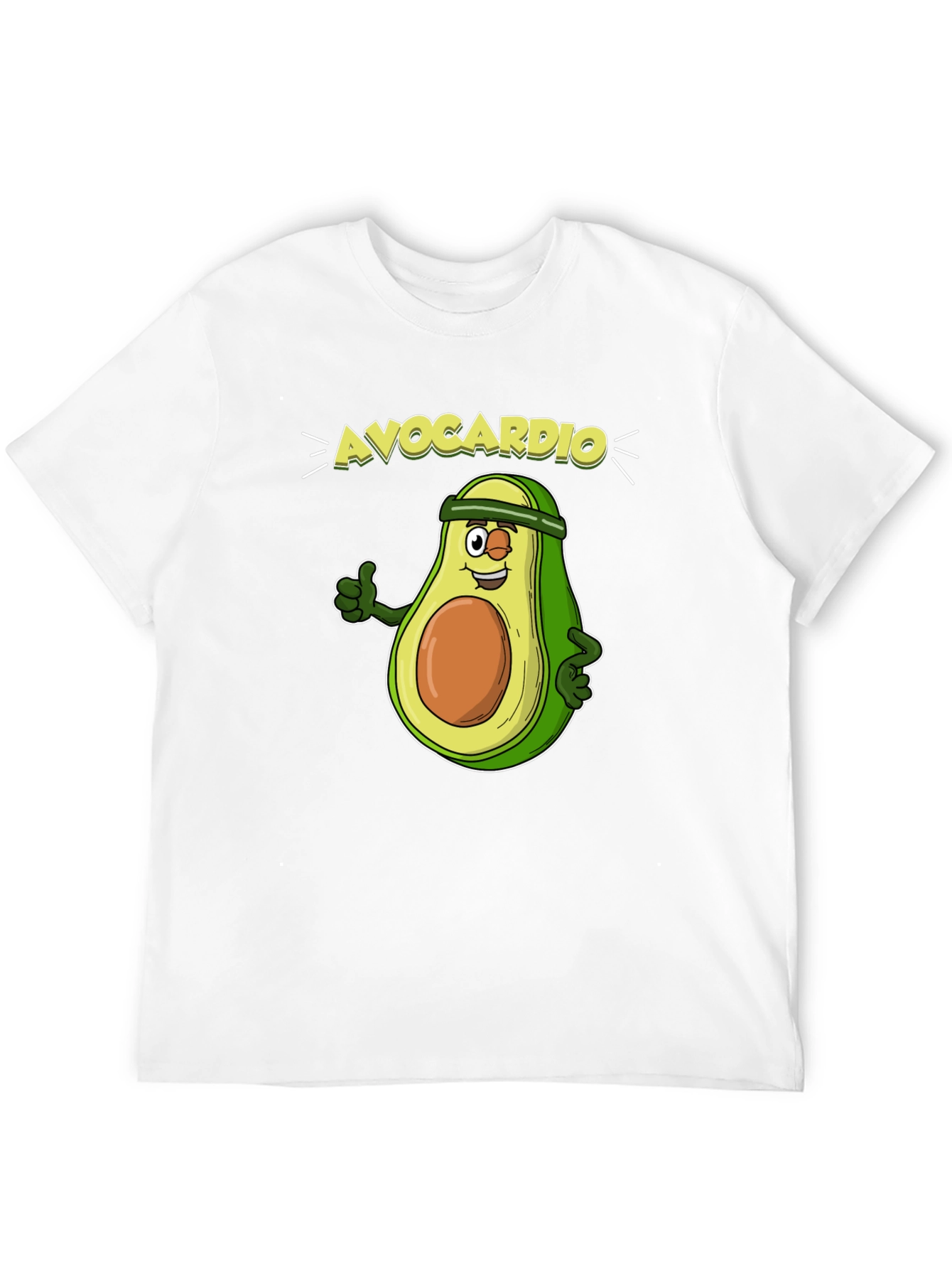 AvoCardio Avocado Fitness T-Shirt - Workout Motivation