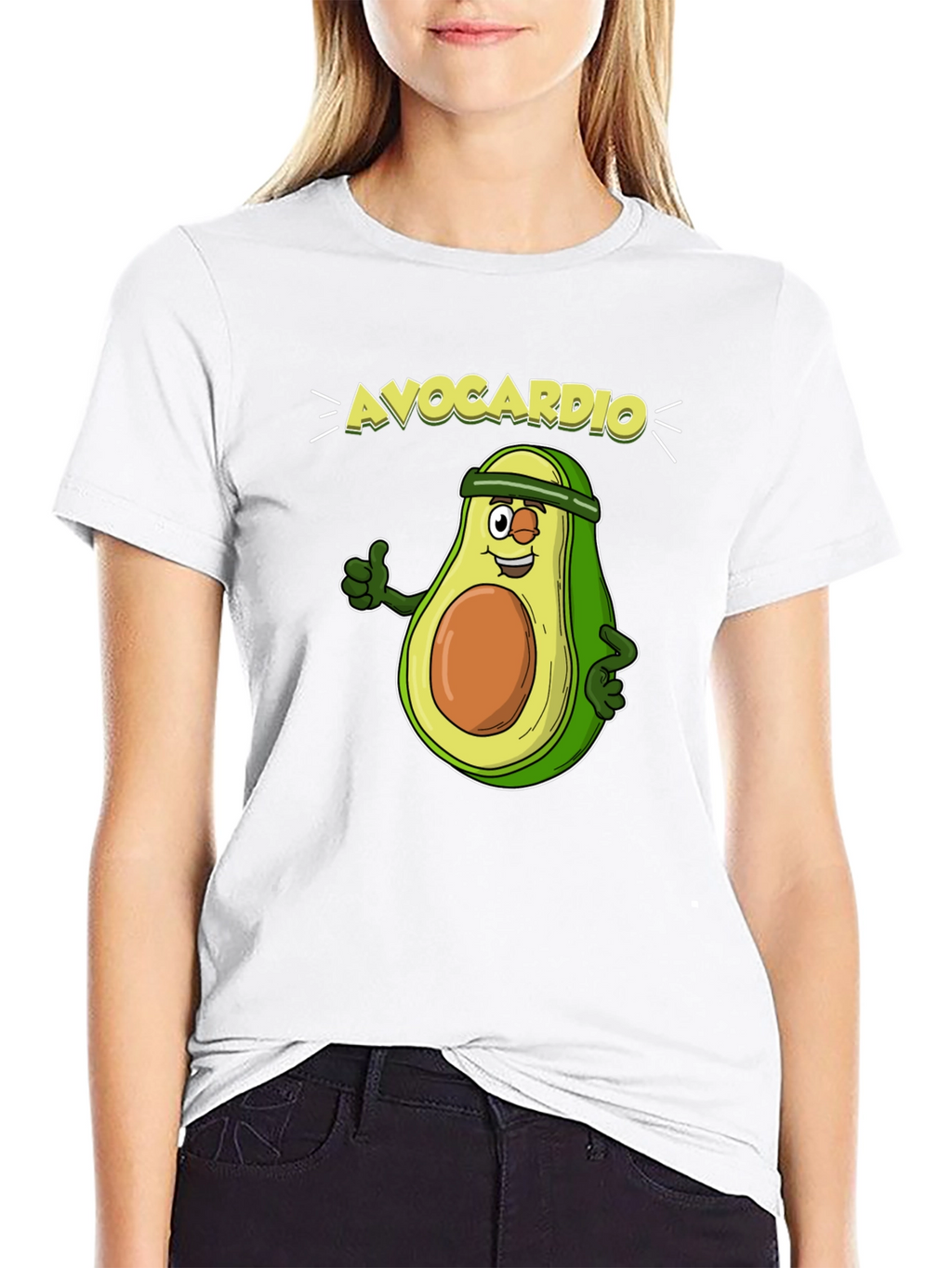 AvoCardio Avocado Fitness T-Shirt - Workout Motivation