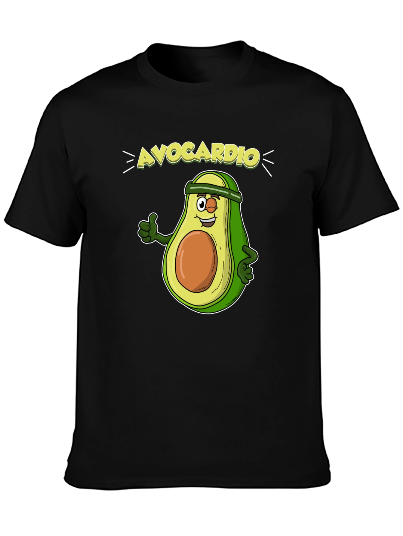 AvoCardio Avocado Fitness T-Shirt - Workout Motivation