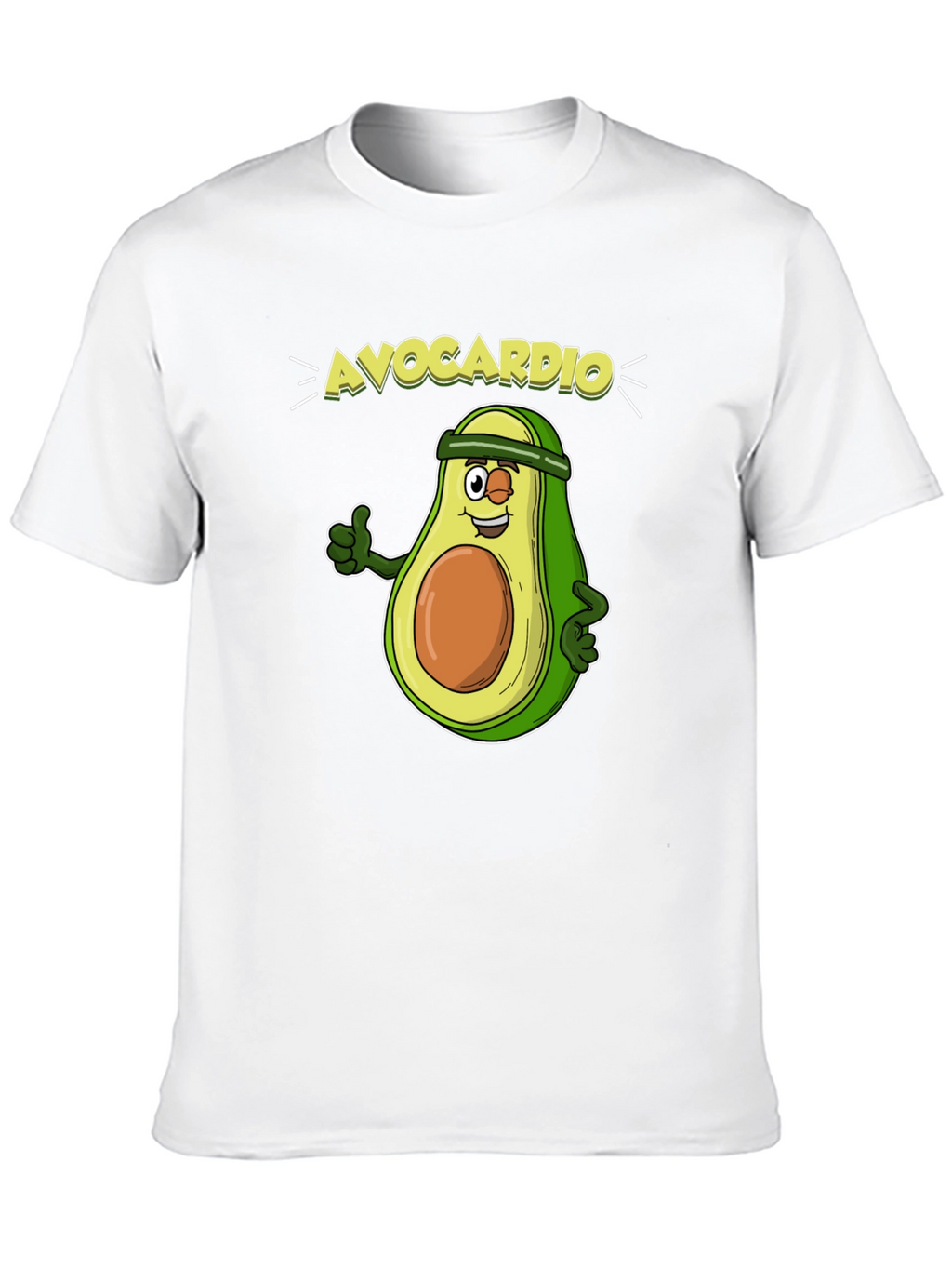 AvoCardio Avocado Fitness T-Shirt - Workout Motivation