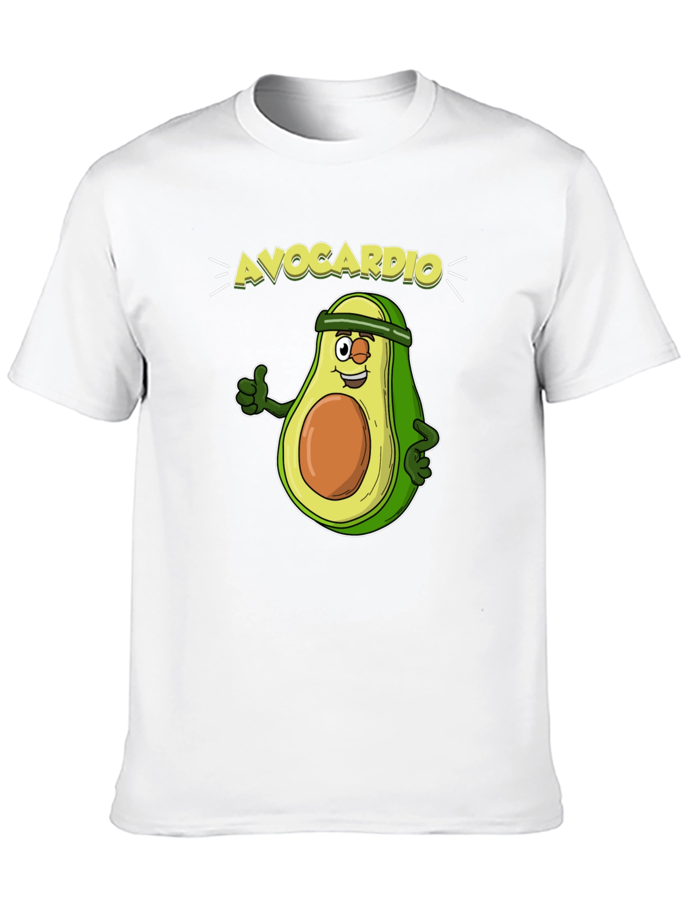 AvoCardio Avocado Fitness T-Shirt - Workout Motivation
