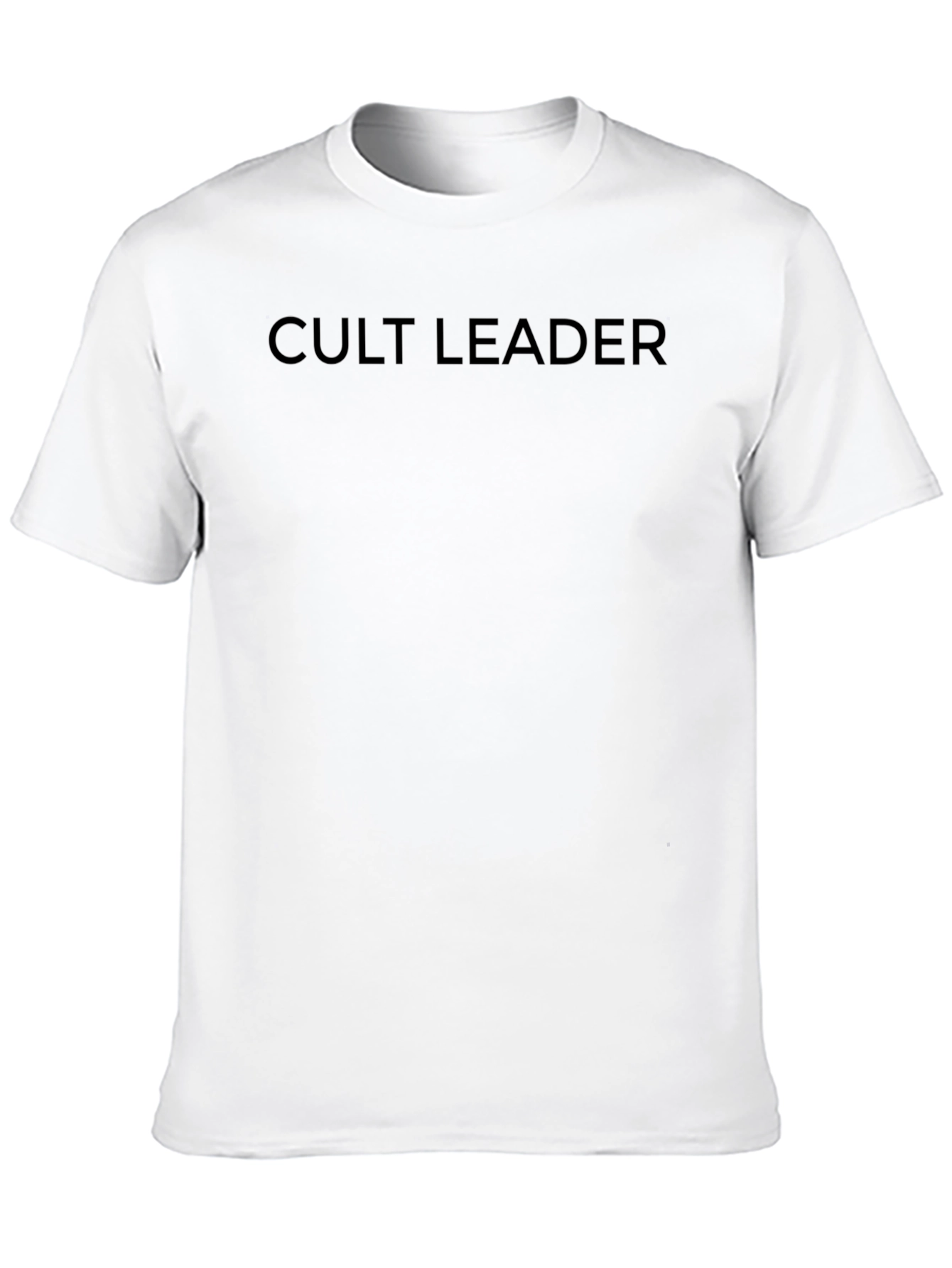 Cult Leader Graphic Tee - Mens Black T-Shirt