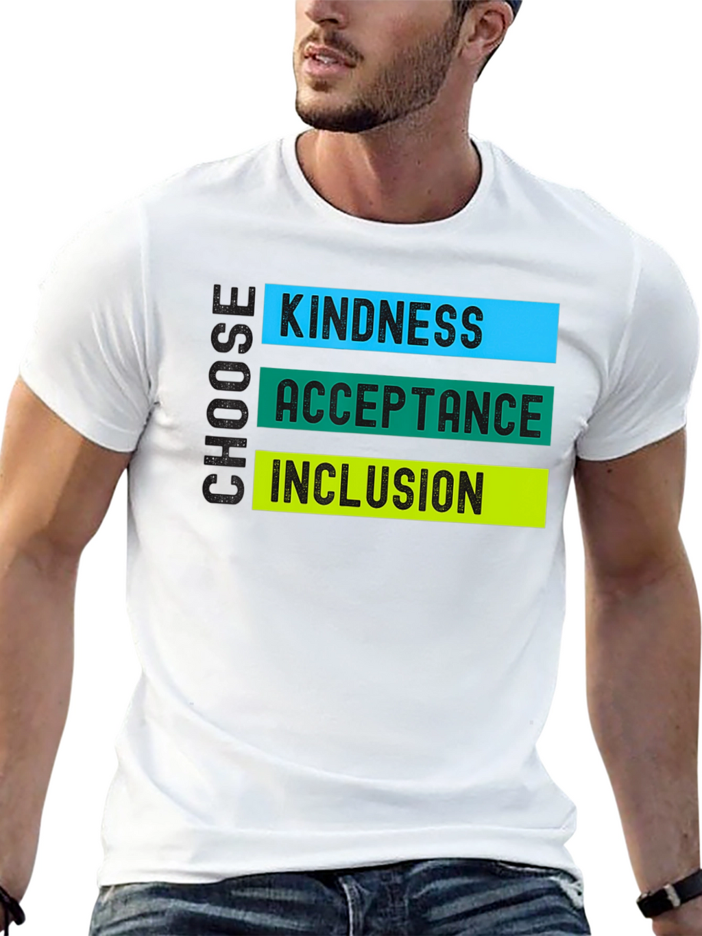Choose Kindness Acceptance Inclusion T-Shirt