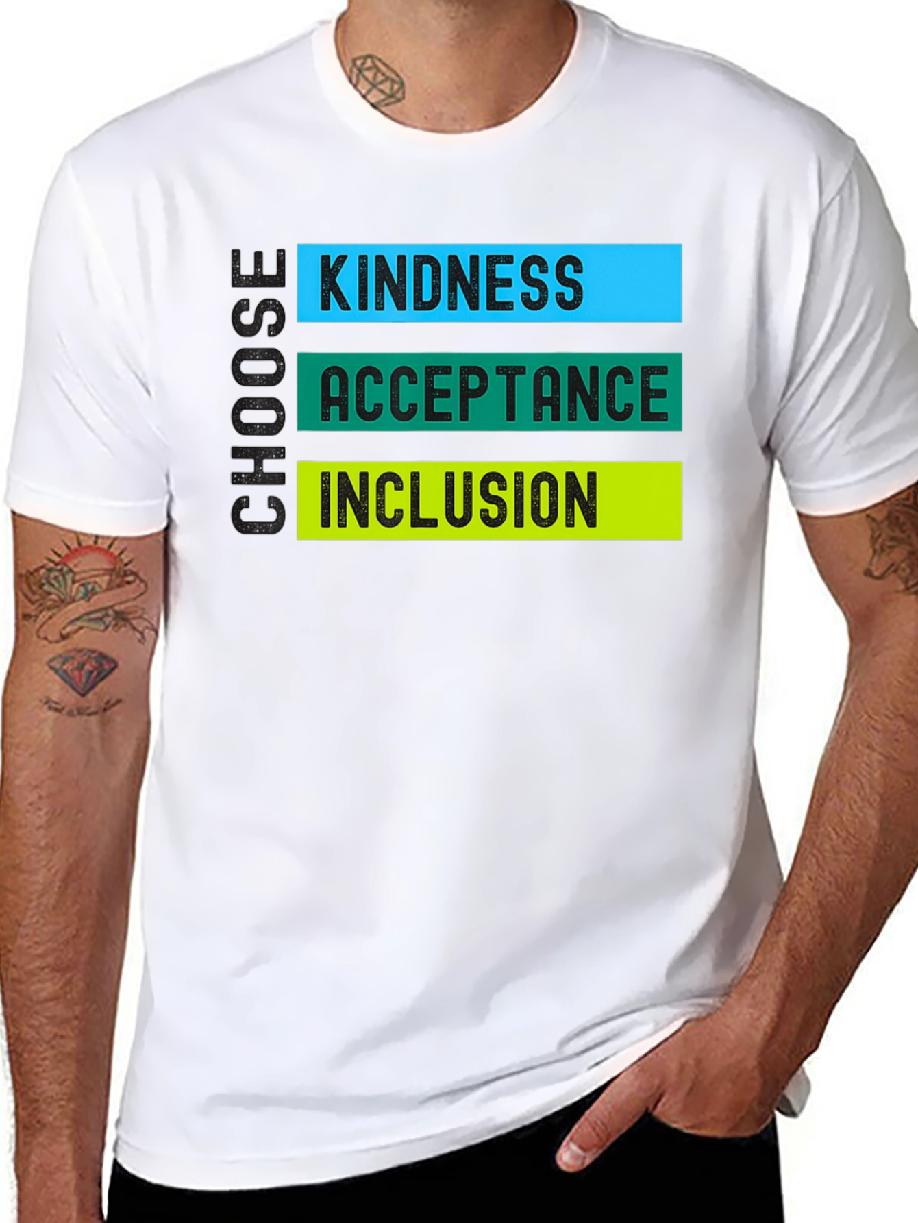 Choose Kindness Acceptance Inclusion T-Shirt
