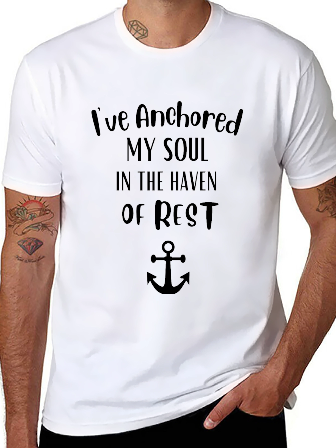 Anchored Soul Haven Rest T-Shirt