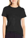 Black Short Sleeve Crew Neck T-Shirt