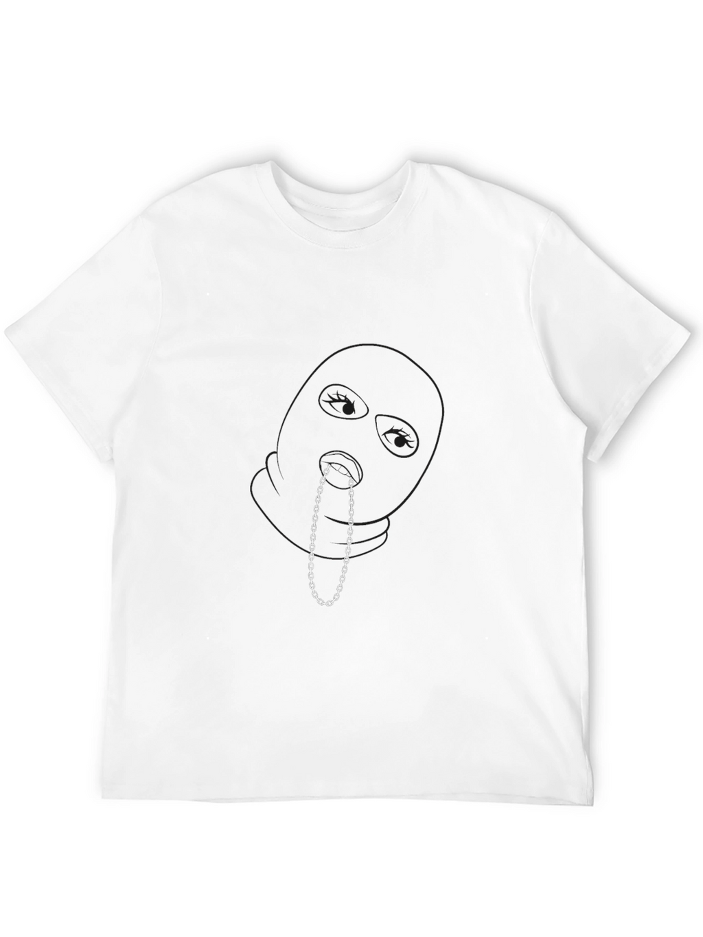 Black Short Sleeve Crew Neck T-Shirt