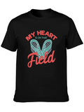 My Heart Is On That Field Lacrosse T-Shirt