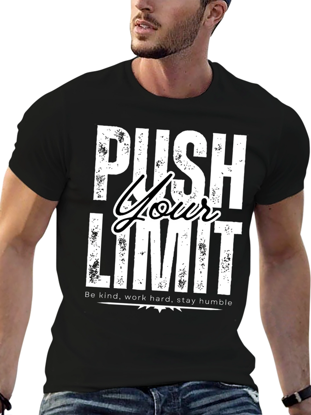 Push Your Limit Graphic T-Shirt