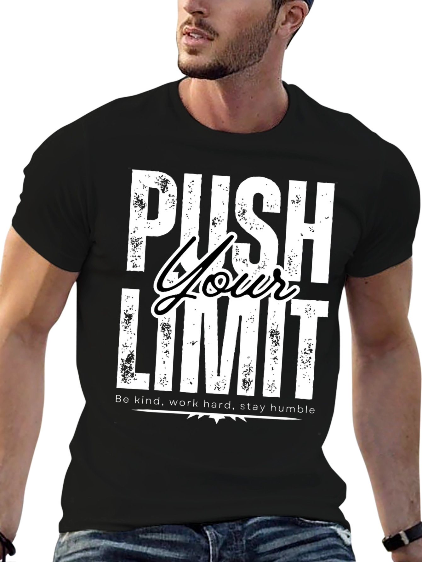 Push Your Limit Graphic T-Shirt