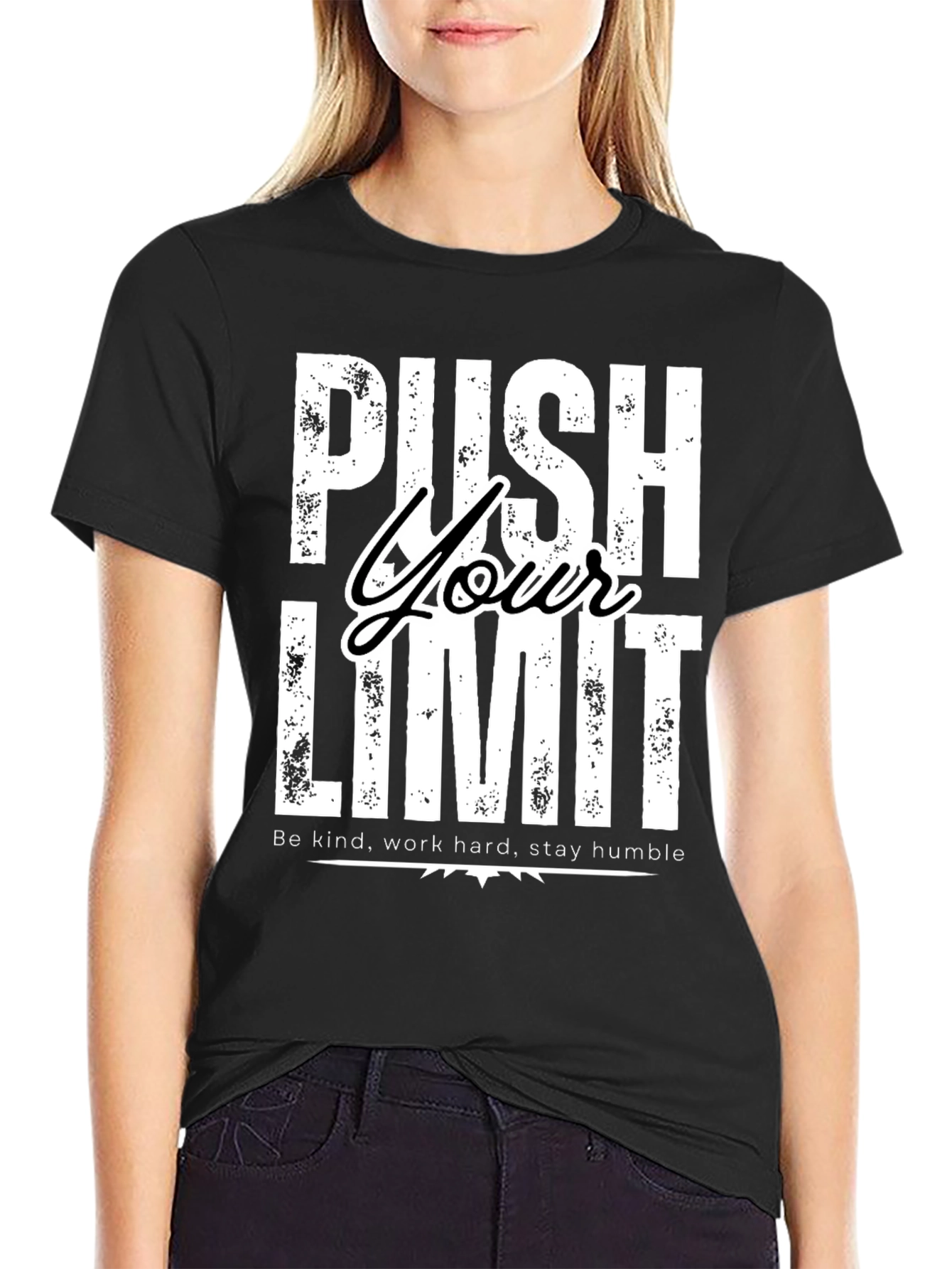 Push Your Limit Graphic T-Shirt