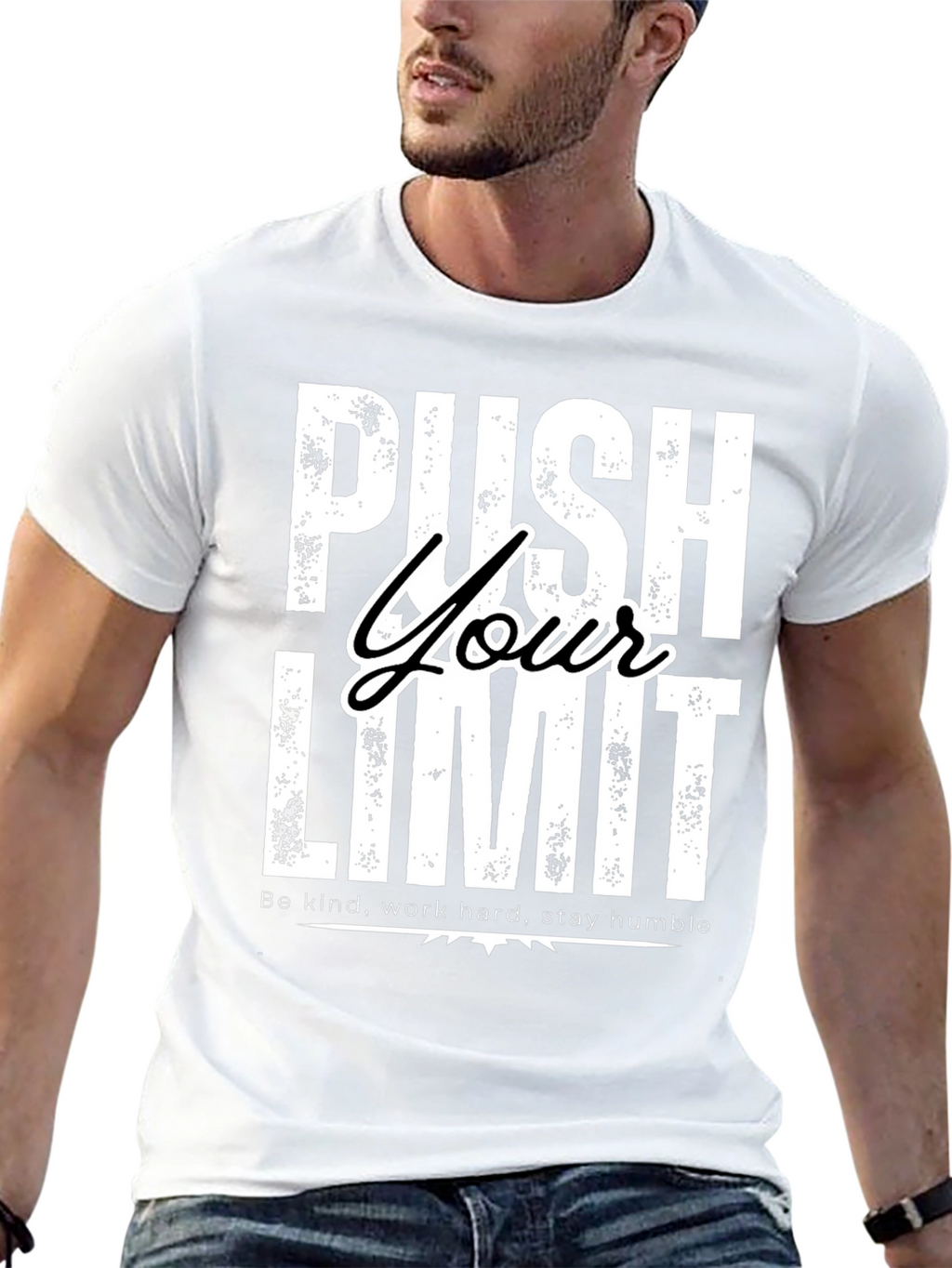 Push Your Limit Graphic T-Shirt
