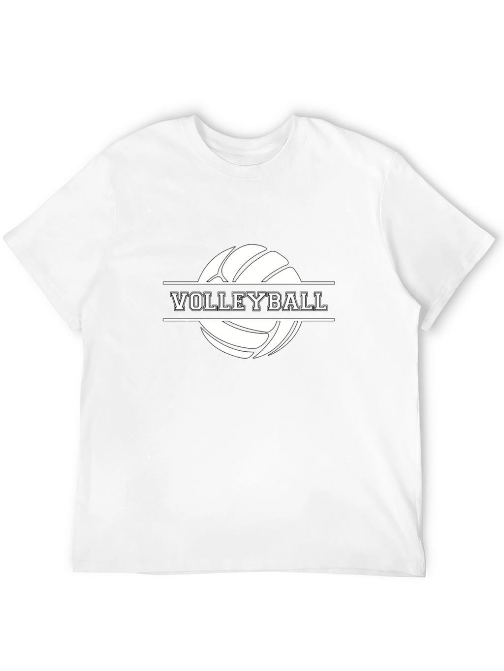 Volleyball Graphic T-Shirt - Sporty & Stylish