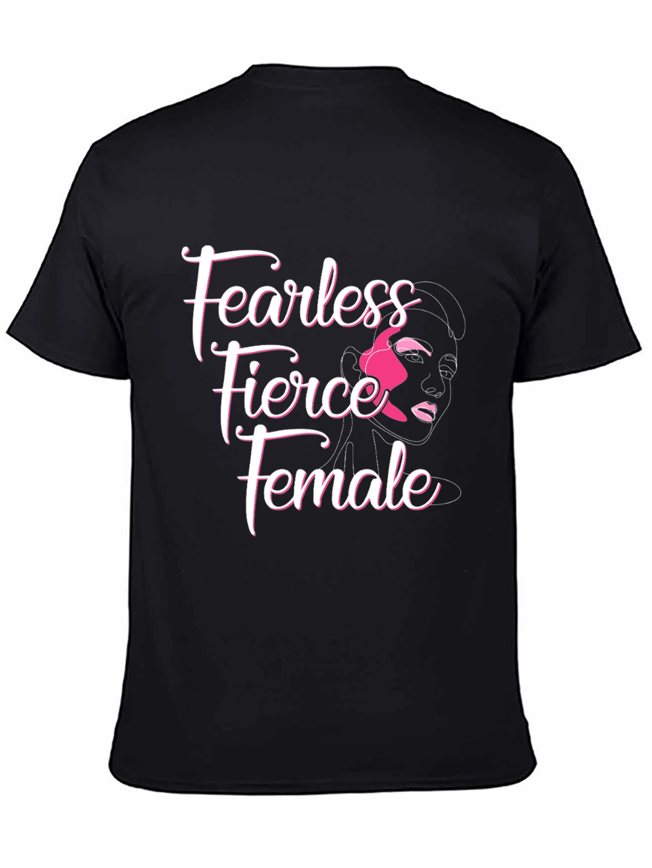 Fearless Fierce Female Graphic T-Shirt