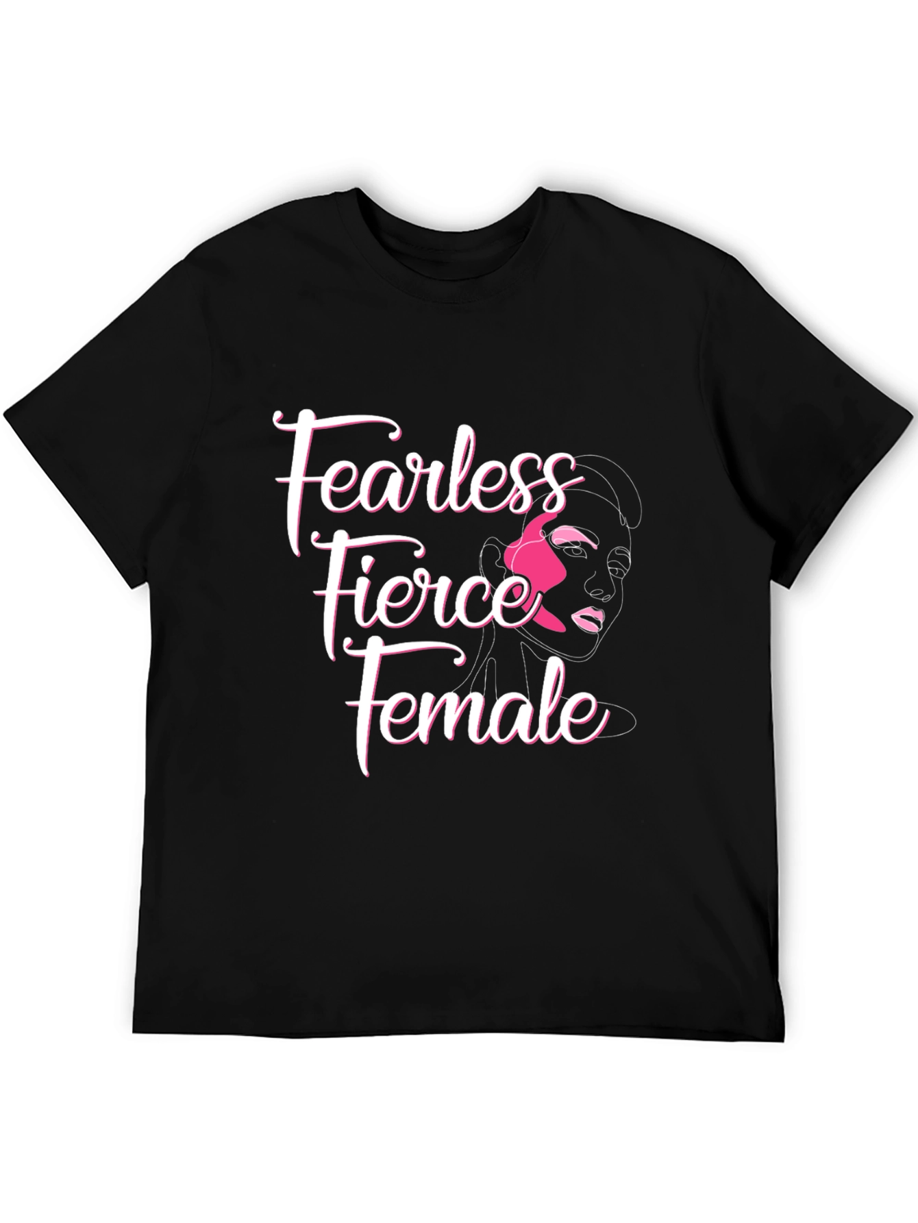 Fearless Fierce Female Graphic T-Shirt