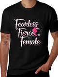 Fearless Fierce Female Graphic T-Shirt