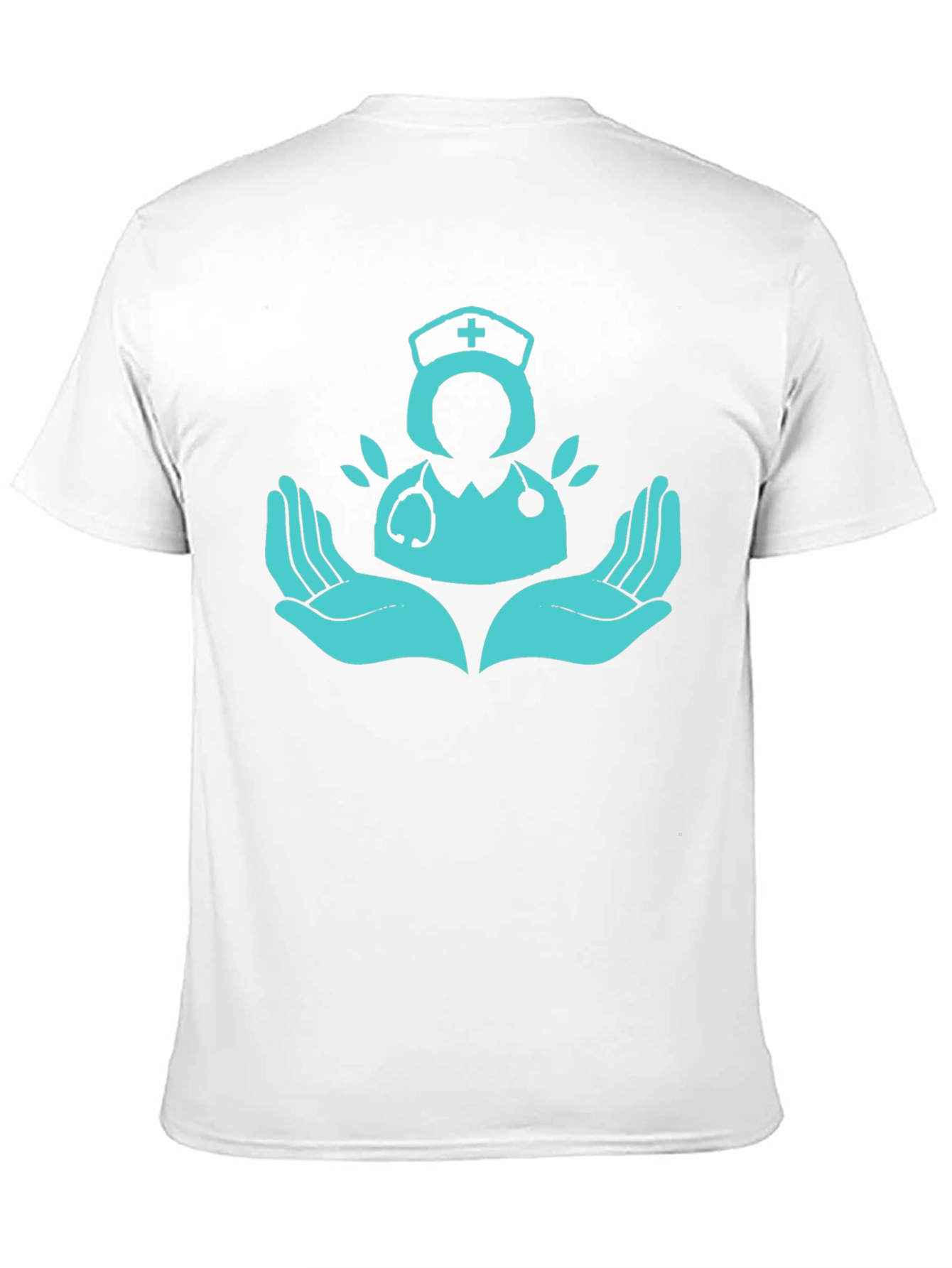 Nurse Hands Graphic T-Shirt - Caring Design