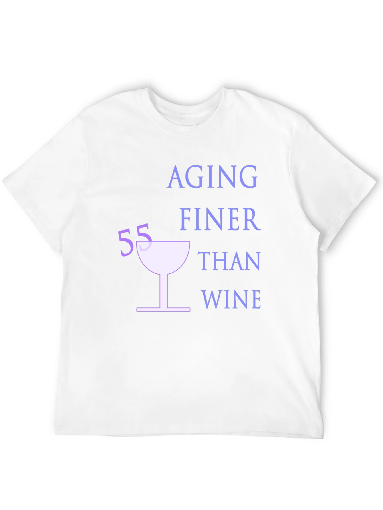 Aging Finer Than Wine - Black Graphic T-Shirt