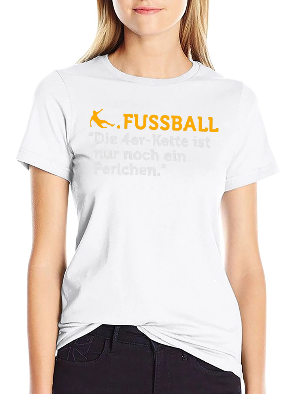Funny German Soccer T-Shirt - Die 4er-Kette