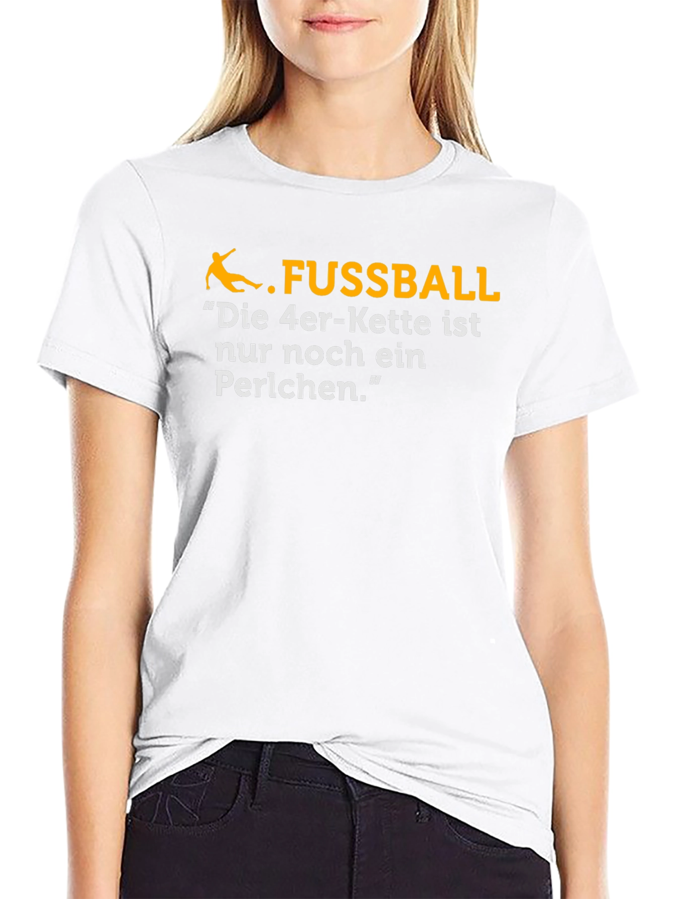 Funny German Soccer T-Shirt - Die 4er-Kette