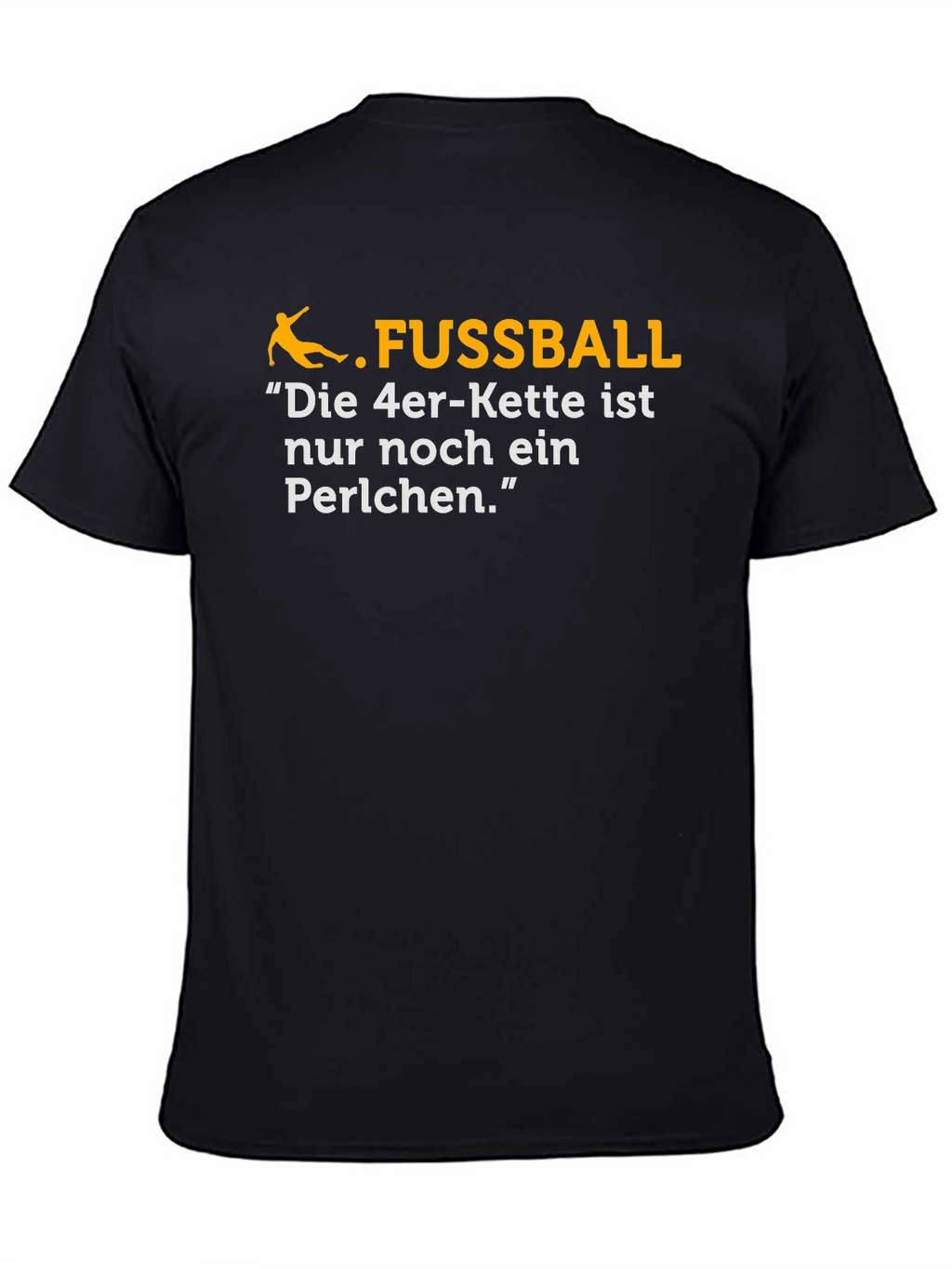 Funny German Soccer T-Shirt - Die 4er-Kette