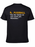 Funny German Soccer T-Shirt - Die 4er-Kette