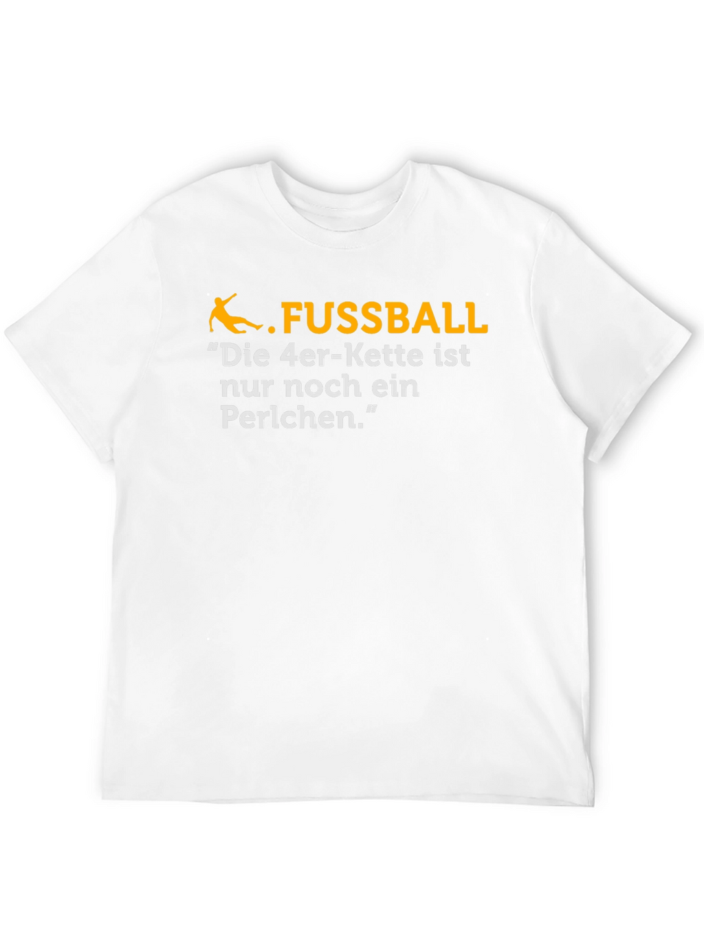 Funny German Soccer T-Shirt - Die 4er-Kette