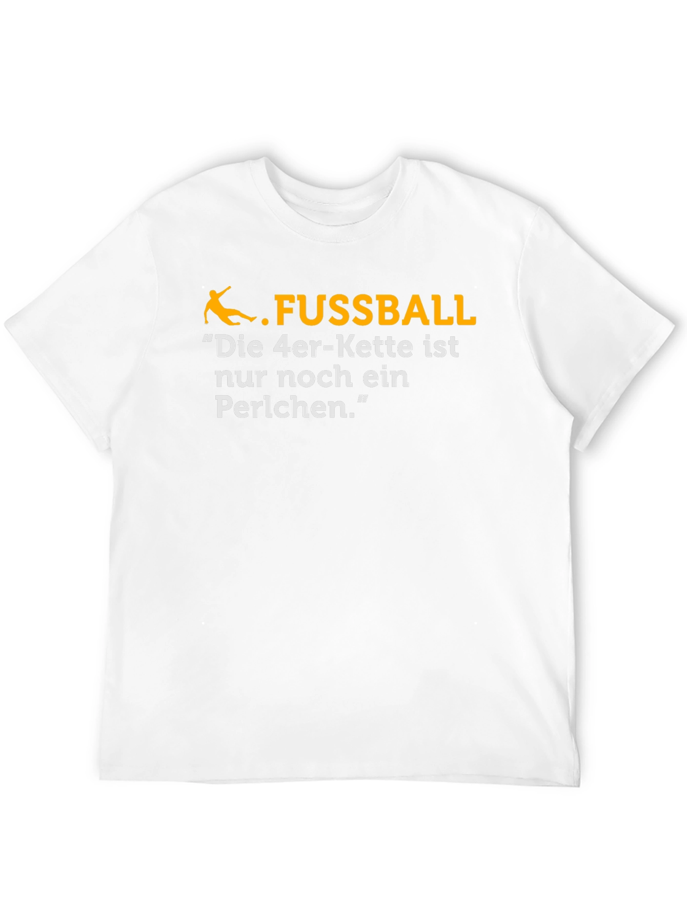 Funny German Soccer T-Shirt - Die 4er-Kette
