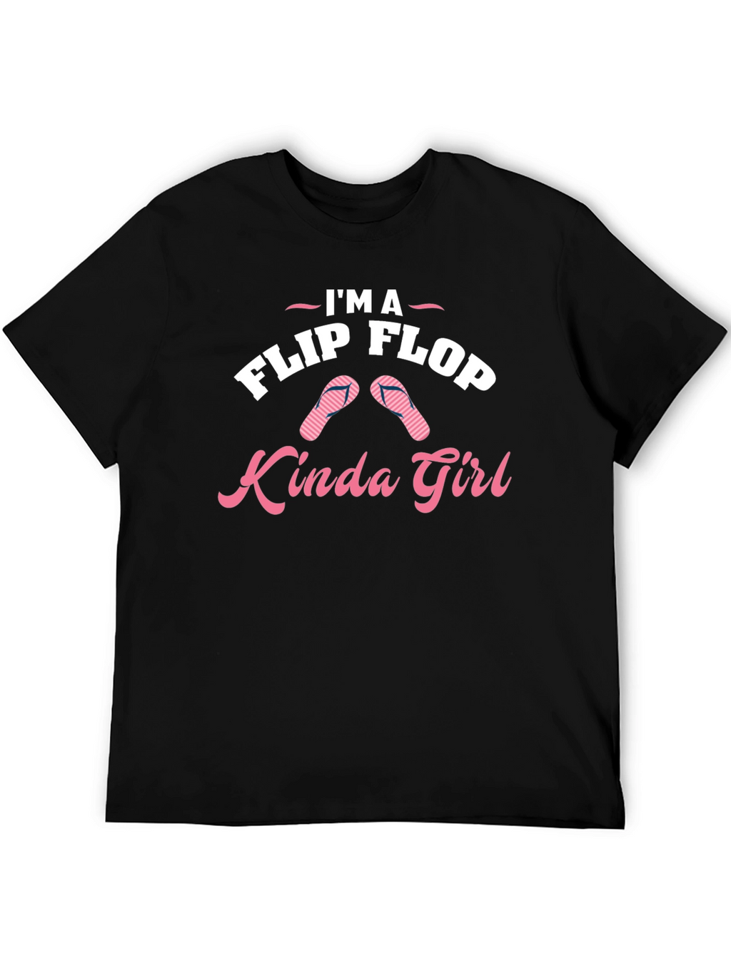 Flip Flop Kinda Girl Graphic T-Shirt