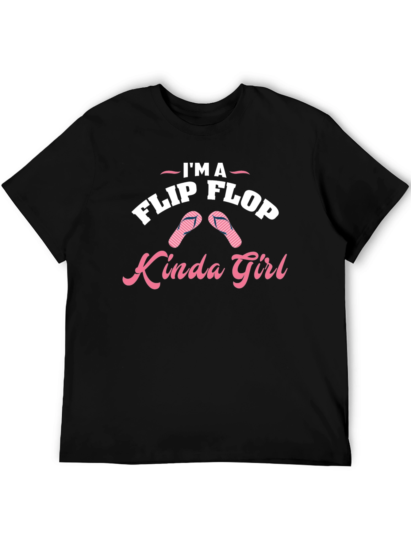 Flip Flop Kinda Girl Graphic T-Shirt