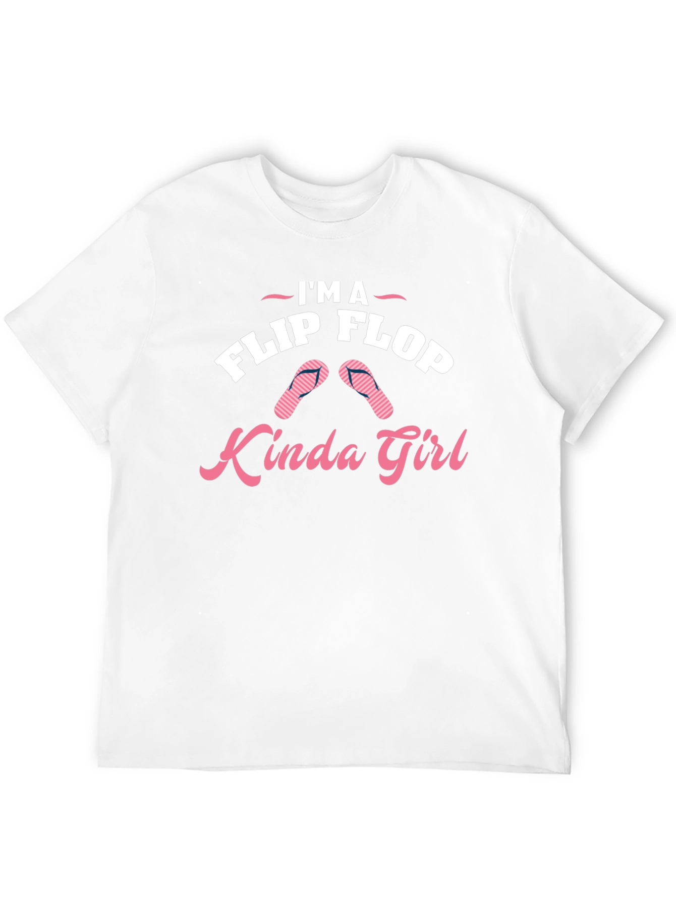 Flip Flop Kinda Girl Graphic T-Shirt