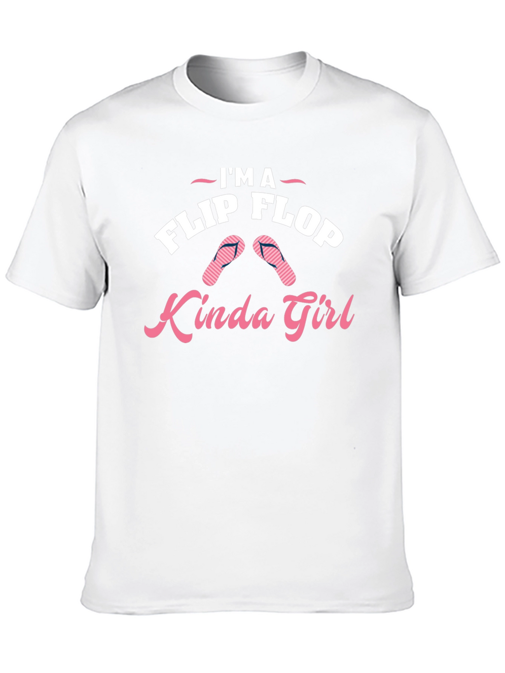 Flip Flop Kinda Girl Graphic T-Shirt