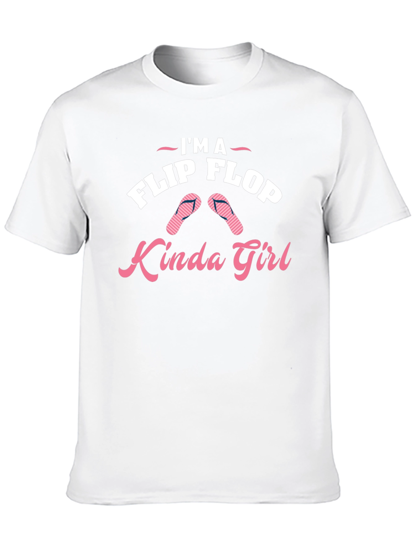 Flip Flop Kinda Girl Graphic T-Shirt