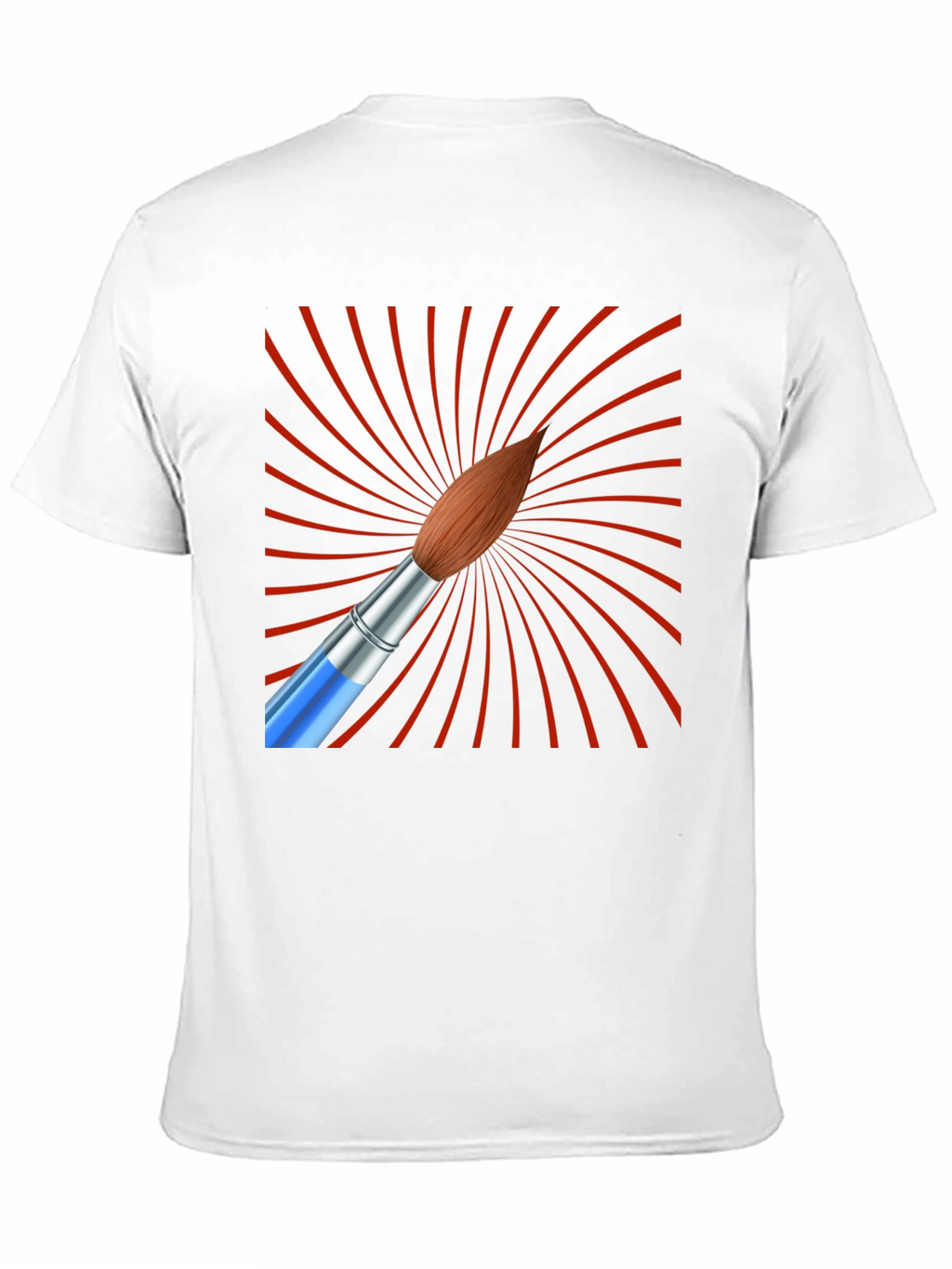 Artistic Brush Stroke Graphic Tee