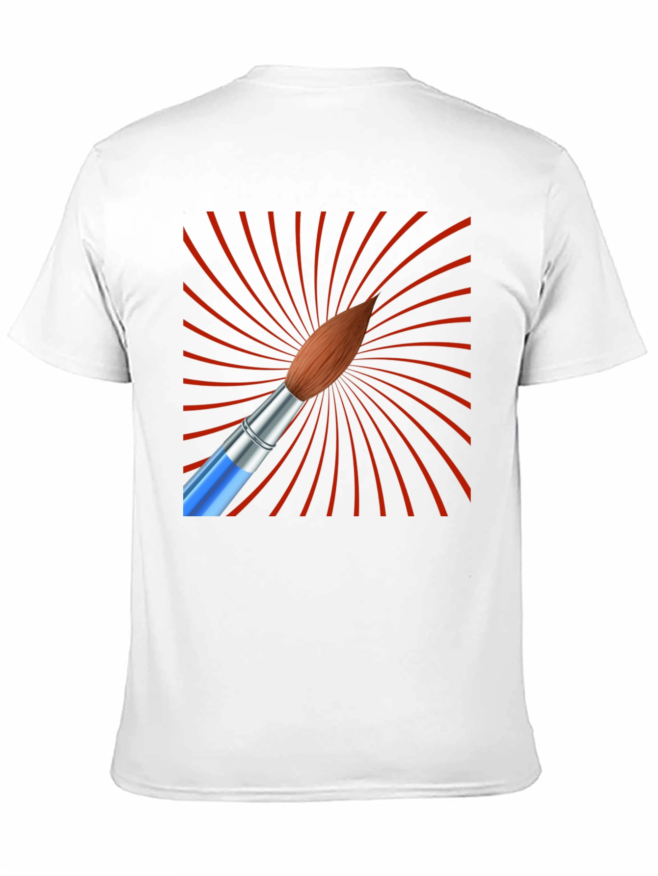 Artistic Brush Stroke Graphic Tee