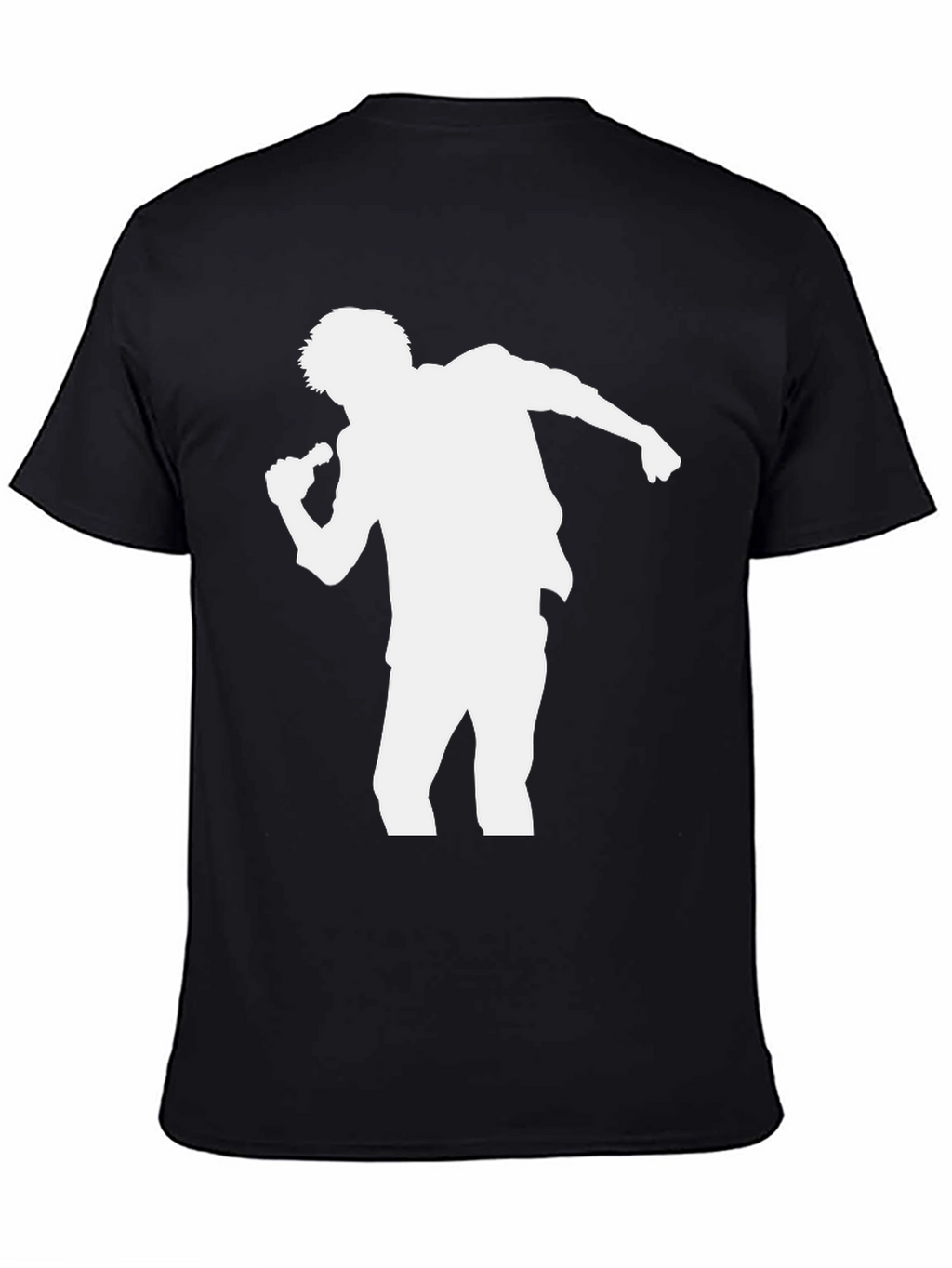 Silhouette Singer Graphic Tee - Black