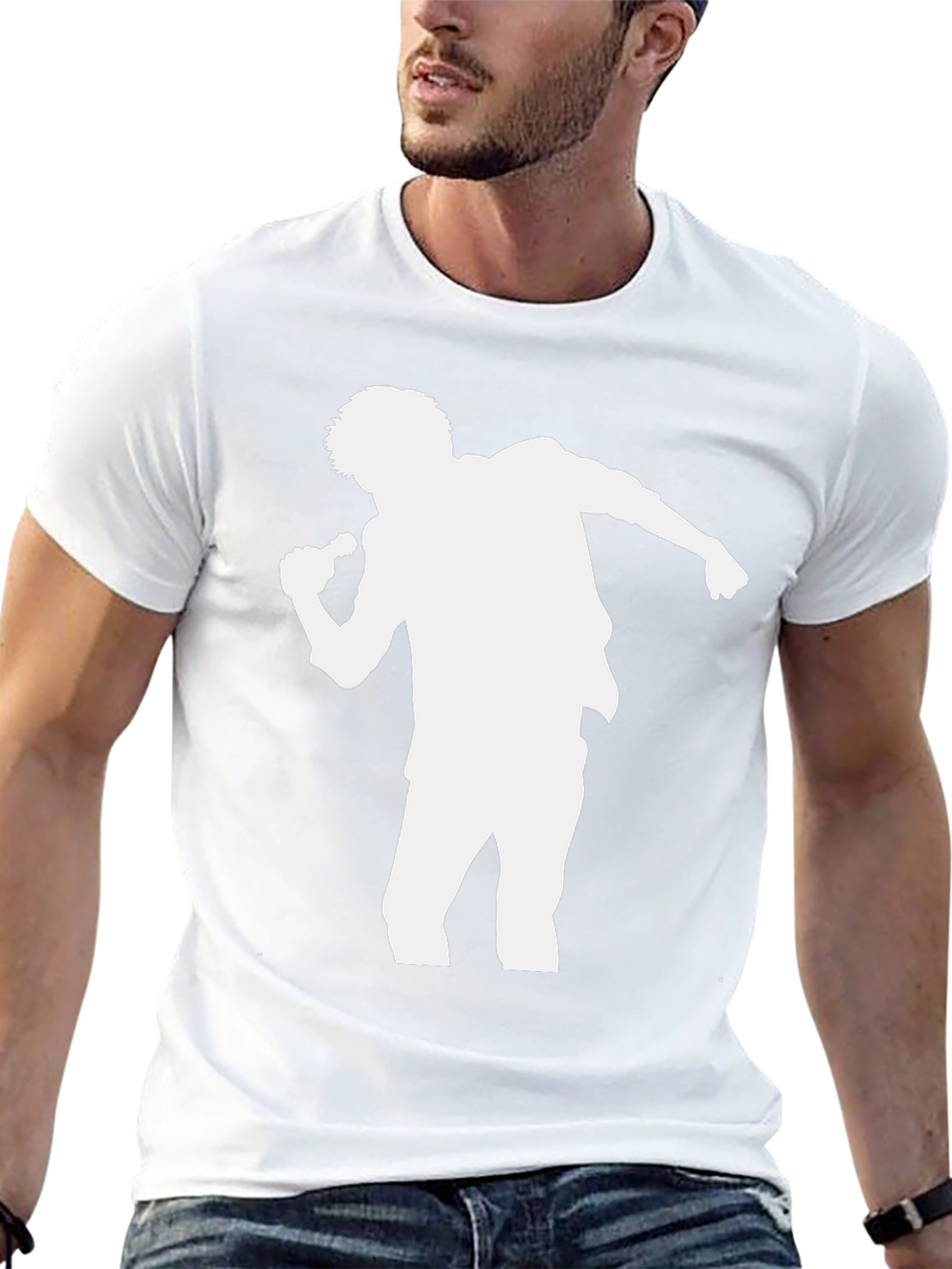 Silhouette Singer Graphic Tee - Black