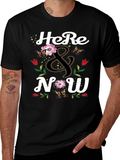 Here & Now Floral Butterfly Graphic Tee