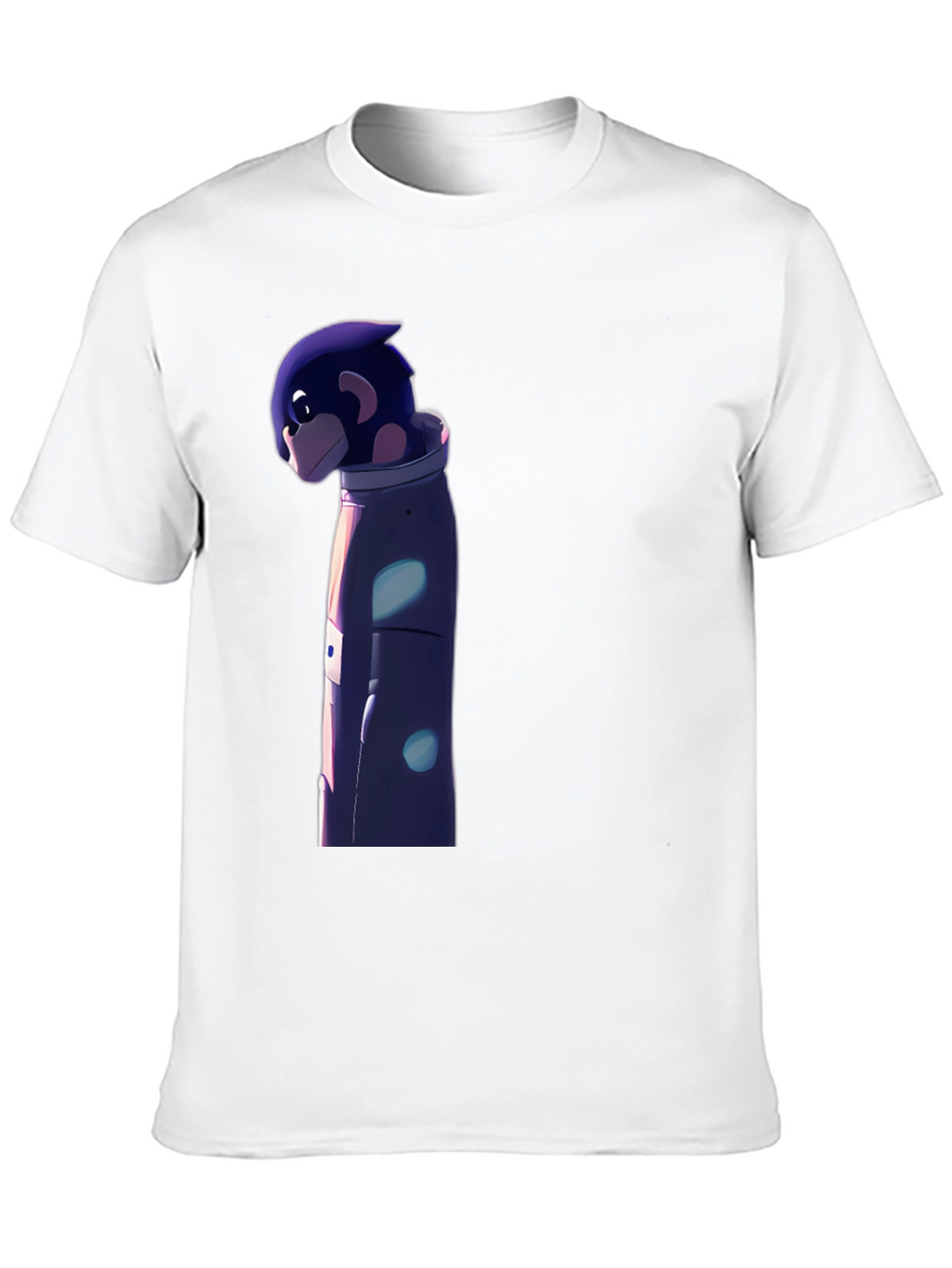 Astronaut Character Graphic Black T-Shirt