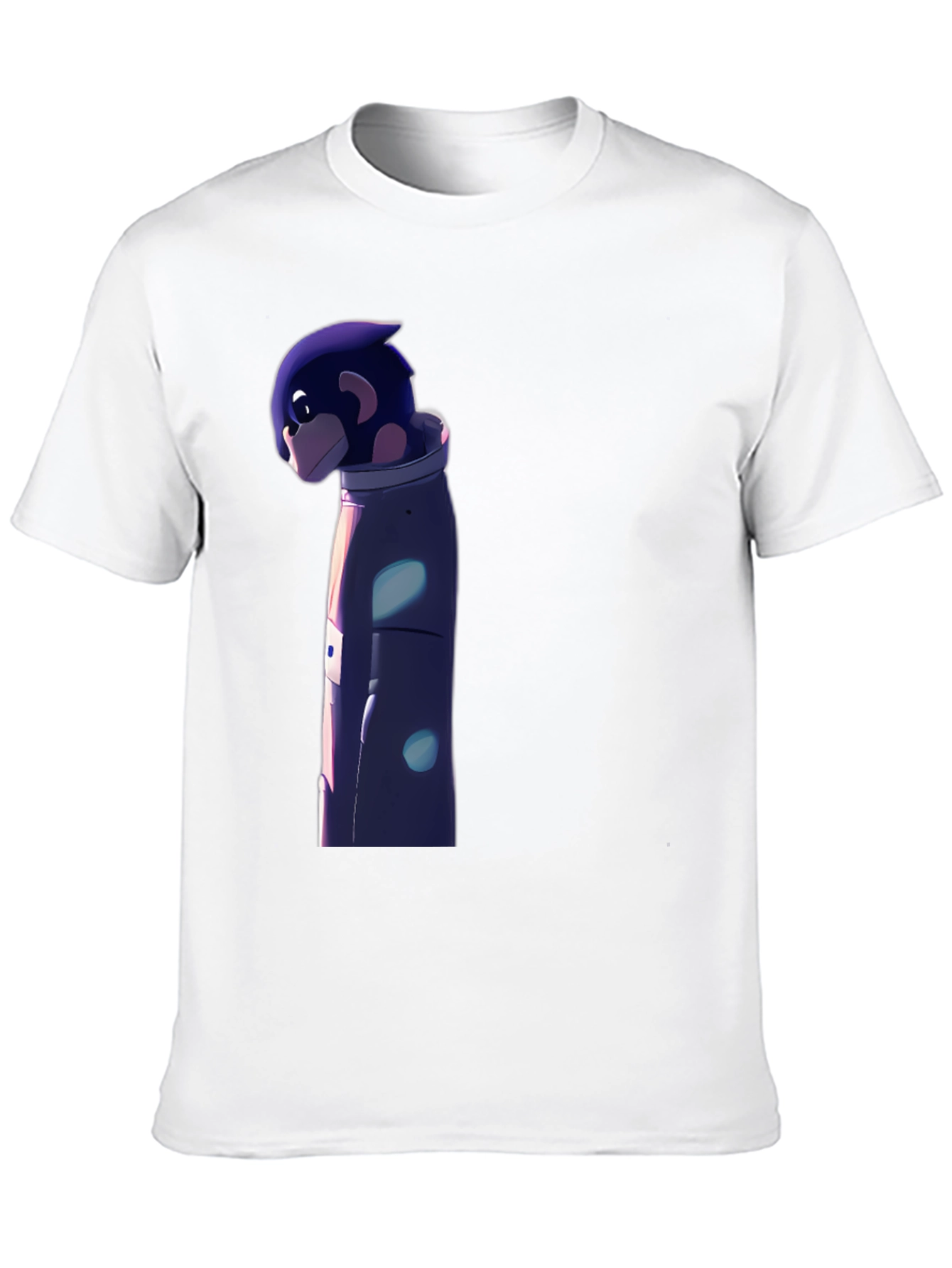 Astronaut Character Graphic Black T-Shirt