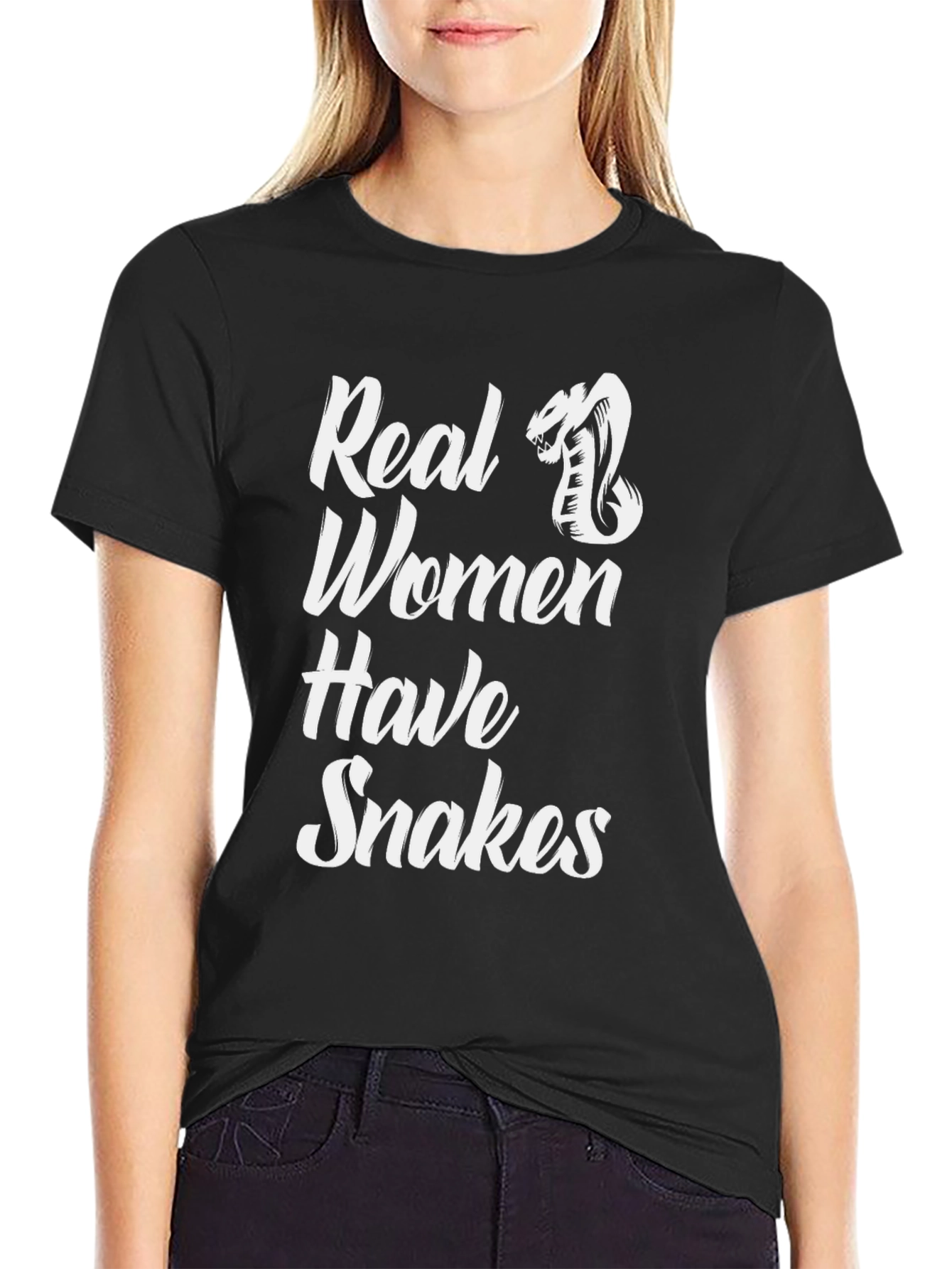 Real Women Have Snakes Graphic Tee