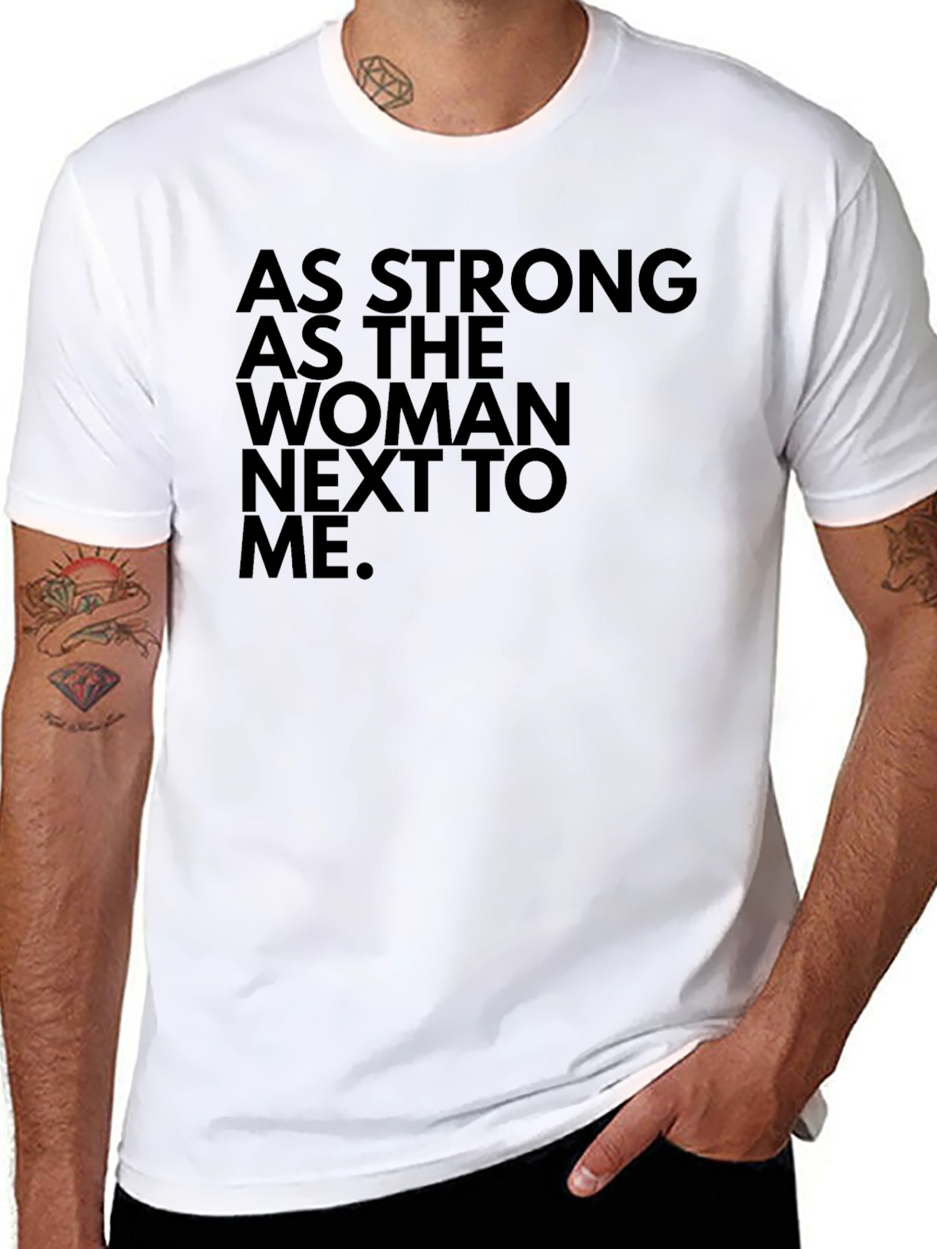 Strong Woman T-Shirt - Empowering Graphic Tee