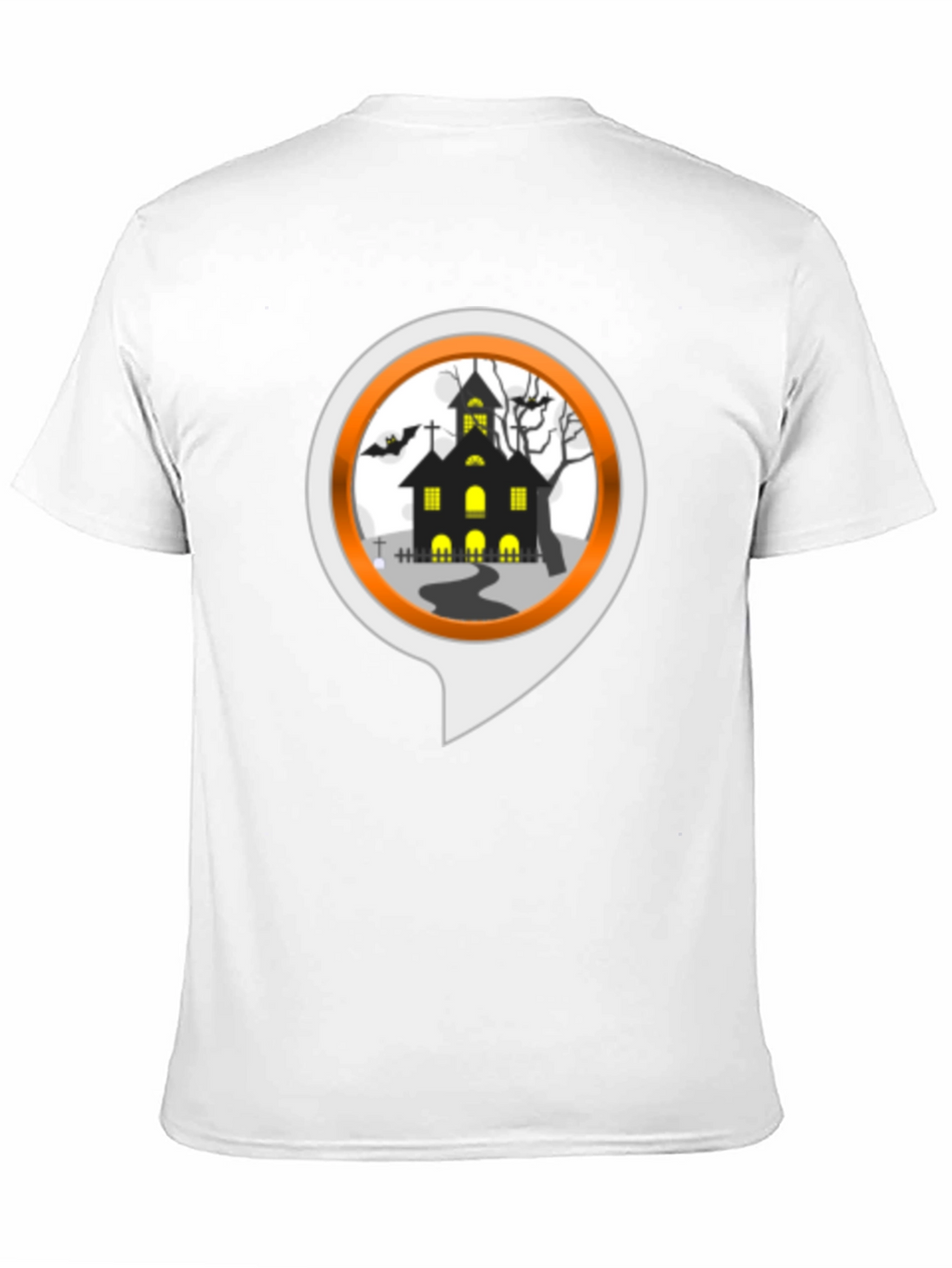 Spooky Halloween Haunted House T-Shirt